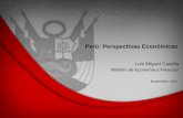 Perú: Perspectivas Económicas...Sin embargo, el reto sigue siendo lograr un desarrollo de base amplia y más inclusión social 7 Fuente: INEI. Pobreza total y pobreza extrema 2010: