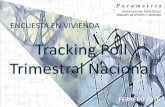 Tracking Poll Trimestral Nacional - USEmbassy.gov...SEGURIDAD Desde el 2008, a través de la Iniciativa Mérida, Estados Unidos ha entregado al gobierno mexicano cerca de $2.3 mil