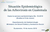 Presentación de PowerPointepidemiologia.mspas.gob.gt/files/Publicaciones 2019/Arbovirosis/VIGEPI... · San Marcos 17 1.4 1 38 3.2 Huehuetenango 6 0.4 - 35 2.6 Guatemala Nor Occidente