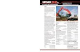 Especificaciones de la 350 X2 - Link-Belt Cranes · 2011-10-11 · • Tapón verde de drenaje de aceite del motor • Protección de motor EPF • Parada de emergencia del motor