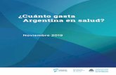 ¿Cuánto gasta Argentina en salud? · SHA2011 por sus siglas en inglés), utilizada por los países de la OCDE, sugerida por OPS, OMS y OCDE. El SHA2011 permite describir los flujos