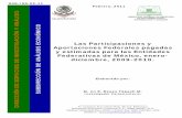 Las Participaciones y Aportaciones Federales pagadas y ...biblioteca.diputados.gob.mx/janium/bv/sia/sae/SAE-ISS-05-11.pdf · Aguascalientes 27. Baja California 28 Baja California