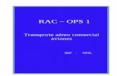 RAC – OPS 1insep.gob.hn/trasparencia/portaldetransparencia/... · COCESNA /ACSA el 28 de agosto de 2009 como RAC- OPS 1 edición Inicial con fecha el 30 de junio de 2009. Se desarrolla