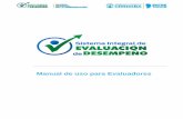 Manual de uso para Evaluadores - Córdoba Province, Argentina · letra del nombre de la misma para posicionarse, o buscarla con la barra de desplazamiento. Para agregar un agente