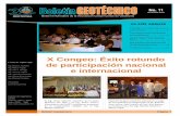 X Congeo: Éxito rotundo de participación nacional e ... Aniversario de la ACG Como parte de la celebración del trigésimo aniversario de la Asociación Costarricense de Geotecnia,