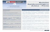 Bol. Epidemiol. (Lima) 25 (4) 4 Boletín Epidemiológico - Perú) · Dirección General de Epidemiología | 65 Bol. Epidemiol. (Lima) 25 (4). 0s (Lima (Del 24 al 30 de Enero Directiva