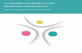 Consejo Escolar de Canarias - Las relaciones entre familia y … · 2019-09-03 · 2 Una visión general 2.1. Las relaciones familia-escuela: de la participación a la implicación