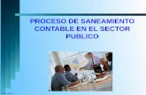 PROCESO DE SANEAMIENTO CONTABLE EN EL SECTOR · PDF file 2016-09-26 · Venta de Bienes Muebles (Directiva N 002-2005/SBN) Reglamento Para el Inventario de Bienes Muebles (Resolución