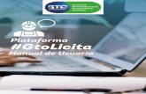 MANUAL DE USUARIOguanajuatoconstruye.mx/GtoLicita/img/ManualUsuario...Secretaría de Infraestructura, Conectividad y Movilidad MANUAL DE USUARIO #GtoLicita CÓDIGO: SOP-DLC-P-01 REVISIÓN: