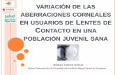 Variación de las aberraciones corneales en usuarios de ...Secontactologia.com/wp-content/uploads/2018/02/CL07-contactologia2017.pdfEvaluar los cambios en la aberraciones corneales