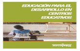 ÍNDICE - Zerca y Lejos · 2018-05-30 · 4 por lo que la educación para el desarrollo, en este caso, en centros educativos se encuentra entre nuestras principales actividades. 3.