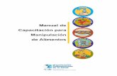 Manual de Capacitación para Manipulación de Alimentos...Contribución del Manejo higiénico de los Alimentos a la Salud Familiar y de la Población 4 Conceptos sobre Salud y Enfermedad