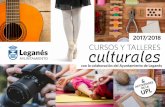 2017/2018 CURSOS Y TALLERES culturales · Yoga para embarazadas 16 L y X (18:00 a 19:15) Anual J. Saramago 31,50 € Mensual Yoga 14 Desde 16 años L y X (19:30 a 20:30) Anual J.