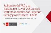 Directores / Gerentes Regionales de Educación. DRE/GRE.edutalentos.pe/wp-content/uploads/2019/05/PPT-VC-DIFOID-DAGED-… · Decreto Supremo Nº 006-2017-JUS, que aprueba el Texto