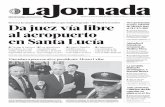 Revoca la suspensión deﬁ nitiva que había logrado Da juez ......que atraiga el caso O López Obrador ratiﬁ ca que la terminal estará concluida en 2021 O Opiniones encontradas