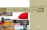 Línea de base Productiva Sector Textil y confecciones Departamento de …cieplane.uajms.edu.bo/wp-content/uploads/2017/06/38... · 2017-06-22 · 3 Línea de Base Productiva del