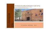 PROGRAMACIÓN - IES Antonio Machadoiesantoniomachado.centros.educa.jcyl.es/sitio/upload/... · 2018-11-08 · conocimientos, las capacidades y las actitudes esenciales vinculadas