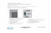 Dell Precision T1700 · Profundidad 435 mm (17,12 pulgadas) 312 mm (12,28 pulgadas) Peso (mínimo): 8,4 kg (18,51 lb) 5,3 kg (11,68 lb) Entorno Temperatura de funcionamiento: De 5
