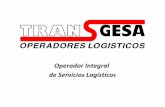 Operador Integral de Servicios Logísticos · Operador Logístico de España. • Fruto del desarrollo de la compañía y de las necesidades de los clientes, nos trasladamos a nuestra