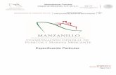 Administracion Portuaria Integral de Manzanillo, S.A. De C.V. · 2019-06-06 · Previo al inicio de los trabajos la Contratista ubicara los bancos de nivel que se emplearan como referencia