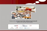 Guía de cooperación internacional para el sector …...presenta la Guía de Cooperación Internacional para el Sector Privado como una herramienta importante para la movilización