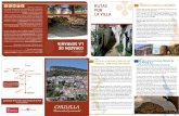 Mirador de Las Cuevas- Mirador de - Chulilla · La siguiente ruta muestra la arquitectura urbana del casco histórico de la villa, contemplando la configuración de casas pintadas