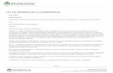 LEY DE DEFENSA DE LA COMPETENCIA - CIPAcipa.org.ar/upload/notes/209_ley-27442-defensa-de-la-competencia.pdf · varias partes del mundo o, cuando sin ser única, no está expuesta