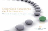 Empresas Familiares de Hermanos - USC · 2020-03-20 · Associació Catalana de l’Empresa Familiar - ASCEF Cámara Oﬁcial de Comercio, Industria y Navegación de Oviedo Cambra