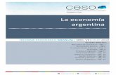 La economía argentina...3 La economía argentina – resumen de coyuntura Julio 2018 Siembra ajustes y cosecharás crisis La economía argentina se encuentra ingresando de lleno en