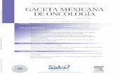 Perfusión aislada de la extremidad en sarcomas ... V12 No 2 marzo-abril 2013.pdf · Dr. Adolfo Fuentes Alburo La Gaceta Mexicana de Oncología Volumen 12, Núm. 2 2013, es una publicación