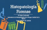 Histopatología Forense - Ferozodp000393.ferozo.com/Congre2019/Histopatologia forense.pdf · Forense en la Argentina •El médico higienista correntino Dr. Emilio Ramón Coni (1855-1928)