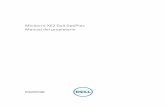 Minitorre XE2 Dell OptiPlex Manual del propietario · Una vez finalizado el procedimiento de instalación, asegúrese de conectar los dispositivos externos, las tarjetas y los cables