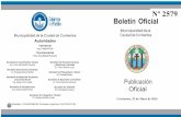 Nº 2579 Boletín Oficial - Corrientesciudaddecorrientes.gov.ar/sites/default/files/... · BOLETÍN OFICIAL MUNICIPAL N° 2579 Corrientes, 23 de Mayo de 2016 RESOLUCIONES. HCD. N°