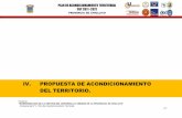IV. PROPUESTA DE ACONDICIONAMIENTO DEL TERRITORIO. - Chiclayo CAP... · 2016-02-29 · EL NOR ORIENTE DEL PERÚ; Elevar la productividad del territorio, optimizando los espacios para