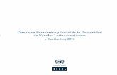 Panorama Económico y Social de la Comunidad de Estados Latinoamericanos y Caribeños ... · 2015-12-10 · 13 Panorama Económico y Social de la Comunidad de Estados Latinoamericanos