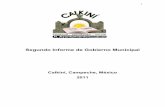 Segundo Informe de Gobierno Municipal - Calkinícalkini.gob.mx/transparencia/obligaciones/21/Segundo Informe Muni… · Sosa Ancona, por sus destacadas trayectorias, como acadmico