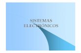 SISTEMAS ELECTR ÓNICOS - Redes Departamentales...Son resistencias fabricadas con material semiconductor (Si) encapsulado en plástico transparente y por tanto expuesto a la luz, cuyo