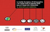 La Unión Europea y América Latina y el Caribe ante la Agenda … · Prólogo La Comisión Económica para América Latina y el Caribe (CEPAL) y la Fundación EU-LAC han formado