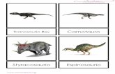 Tiranosaurio Rex Carnotauro - WordPress.com · redondeado que el de sus parientes y sus dientes parecían cuchillas torcidas. Con toda seguridad era uno de los depredadores más peligrosos