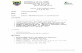 REPÚBLICA DE COLOMBIA · Acta Comité de Estadísticas Vitales Departamental N°09 año 2017 1 COMITÉ DE ESTADÍSTICAS VITALES ACTA N° 09 - 2017 Fecha: 26 de octubre de 2017 ...