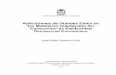 Aplicaciones de Grandes Datos en los Medidores ... · Aplicaciones de Grandes Datos en los Medidores Inteligentes del Consumidor de Electricidad Residencial Colombiano Juan Felipe