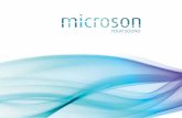 Accesorios 17 - microson.es · mc-8 es el nuevo avance de microson en tecnología de audición, capaz de proporcio-nar calidad de sonido de alta ﬁdelidad en múltiples situaciones.