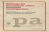 CONTEMPORÁNEOsalacela.net/es/wp-content/uploads/2017/09/Antologia_Panama-2018.pdflímites, Interculturalidad y comunicación, y compilaciones como La cultura y las crisis latinoamericanas,