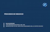 PROCESOS DE NEGOCIO - Universidad Nacional del Surece/ads/downloads/Clases... · 1) Los procesos de negocio son soportados por un Sistema de Administración de Procesos de Negocios