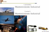 CATEDRA Mantenimiento Industrial - WordPress.com · Unidad I. MANTENIMIENTO INDUSTRIAL Mantenimiento Industrial GESTION ESTRATEGICA DEL MANTENIMIENTO Instrumentos gerenciales disponibles