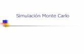 Simulación Monte Carlo · Para cada simulación, la herramienta de simulación Monte Carlo escoge al azar un valor para cada evento de riesgo dentro de su rango de valores posibles,