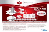 O C R SAP MII P - TAG Consulting Brochure__manufactura_mii_final O… · Integre las plantas de producción con los sistemas empresariales y despliegue información integrada a todos
