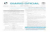 República de Colombia DIARIO OFICIALsidn.ramajudicial.gov.co/SIDN/NORMATIVA/DIARIOS_OFICIALES/201… · la navegación, de la vida humana en el mar y de la prevención de la contaminación