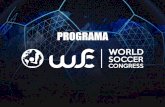 PROGRAMA - World Soccer Congress€¦ · viernes 12 de abril 19:30 - entrega de premios wsc 2019 · premio internacional wsc – gianni infantino · premio wsc arbitro – carlos