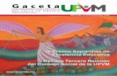 Gaceta UPVM · de R.L. de C.V.; Liconsa, S.A. de C.V. y Planta Central Nuclear Laguna Verde, en Veracruz. Las selecciones deportivas de baloncesto varonil, futbol soccer varonil y